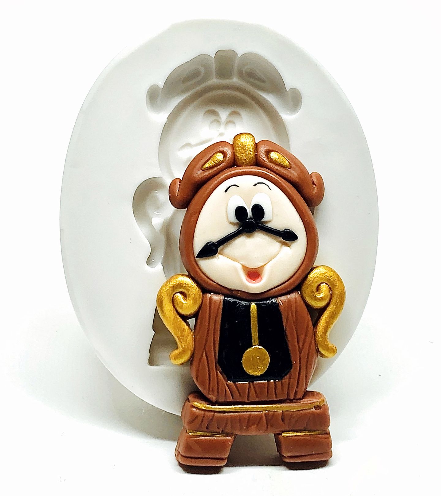 A Bela e a Fera - Cogsworth - Grande - P980