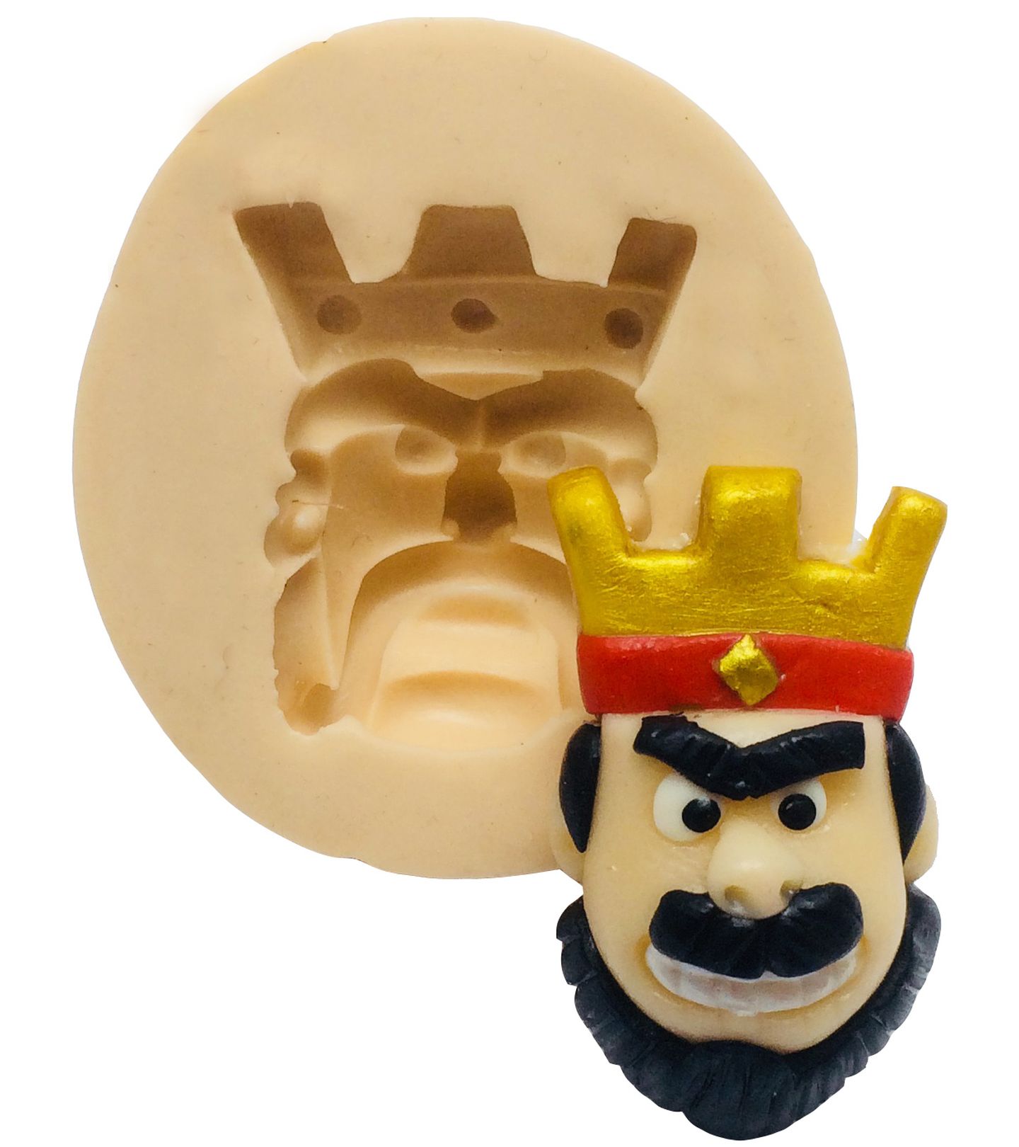 Clash Royale - Rosto Rei - Mod.01 - Medio - P205