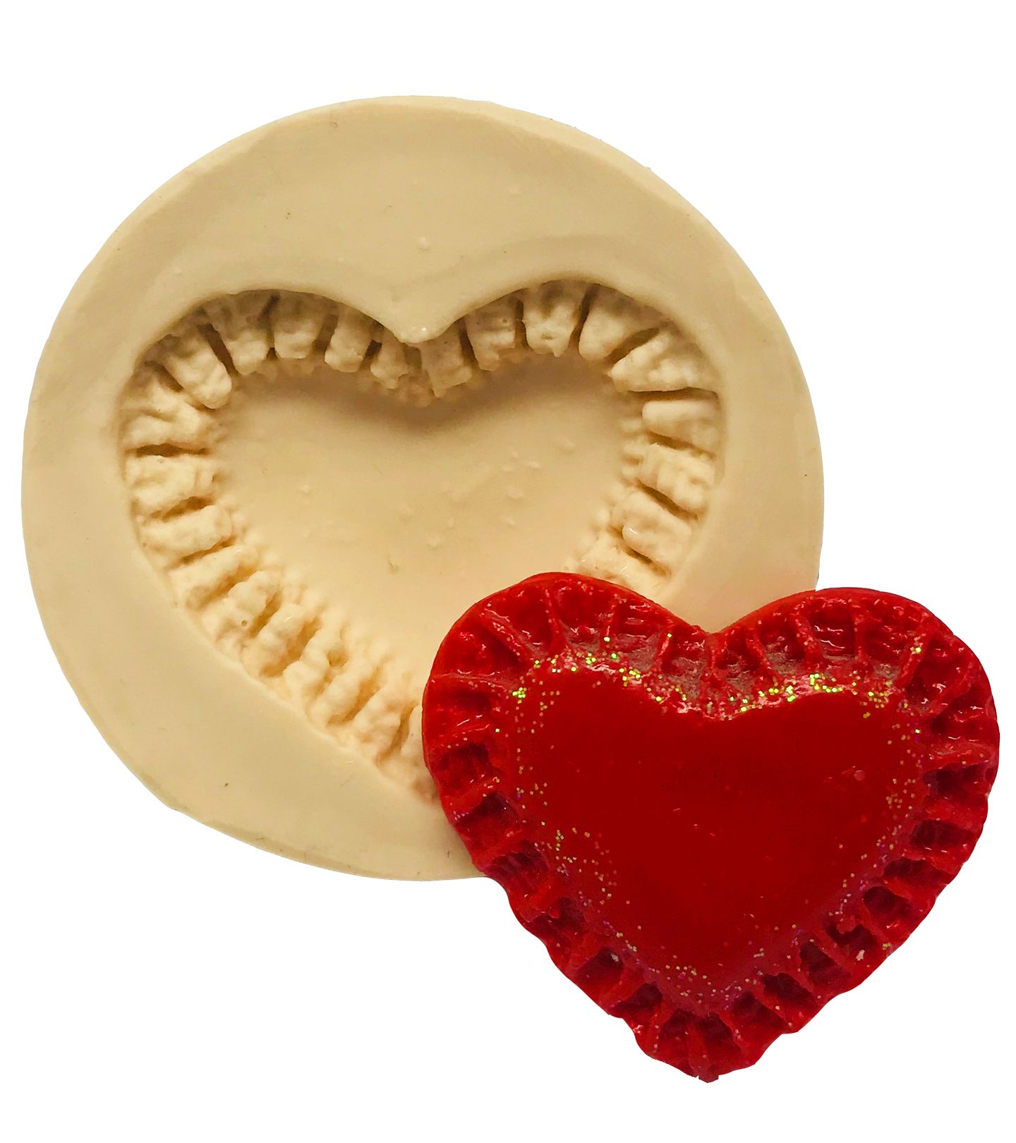 Coração Grande com Bordas