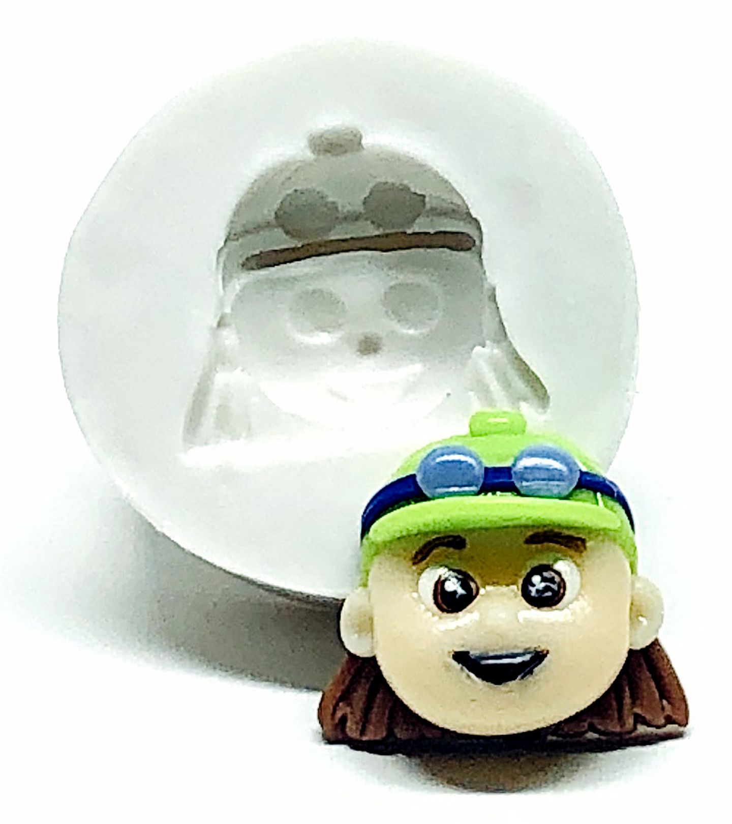 Os Aventureiros - Rosto Aventureiro Verde - Pequeno - P962