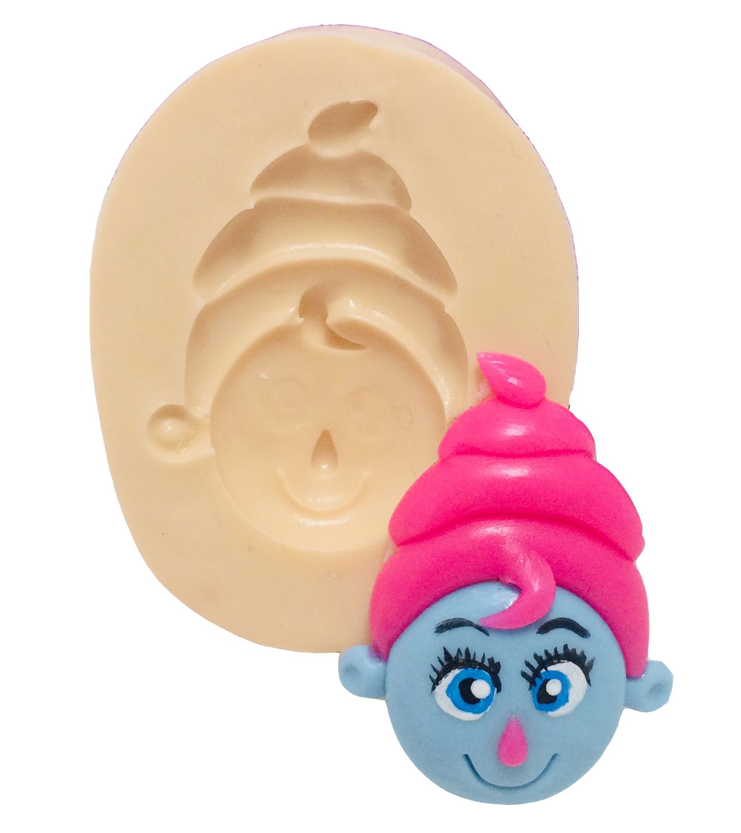 Luna Petunia - Rosto Bibi Bubbles - Pequeno - P407