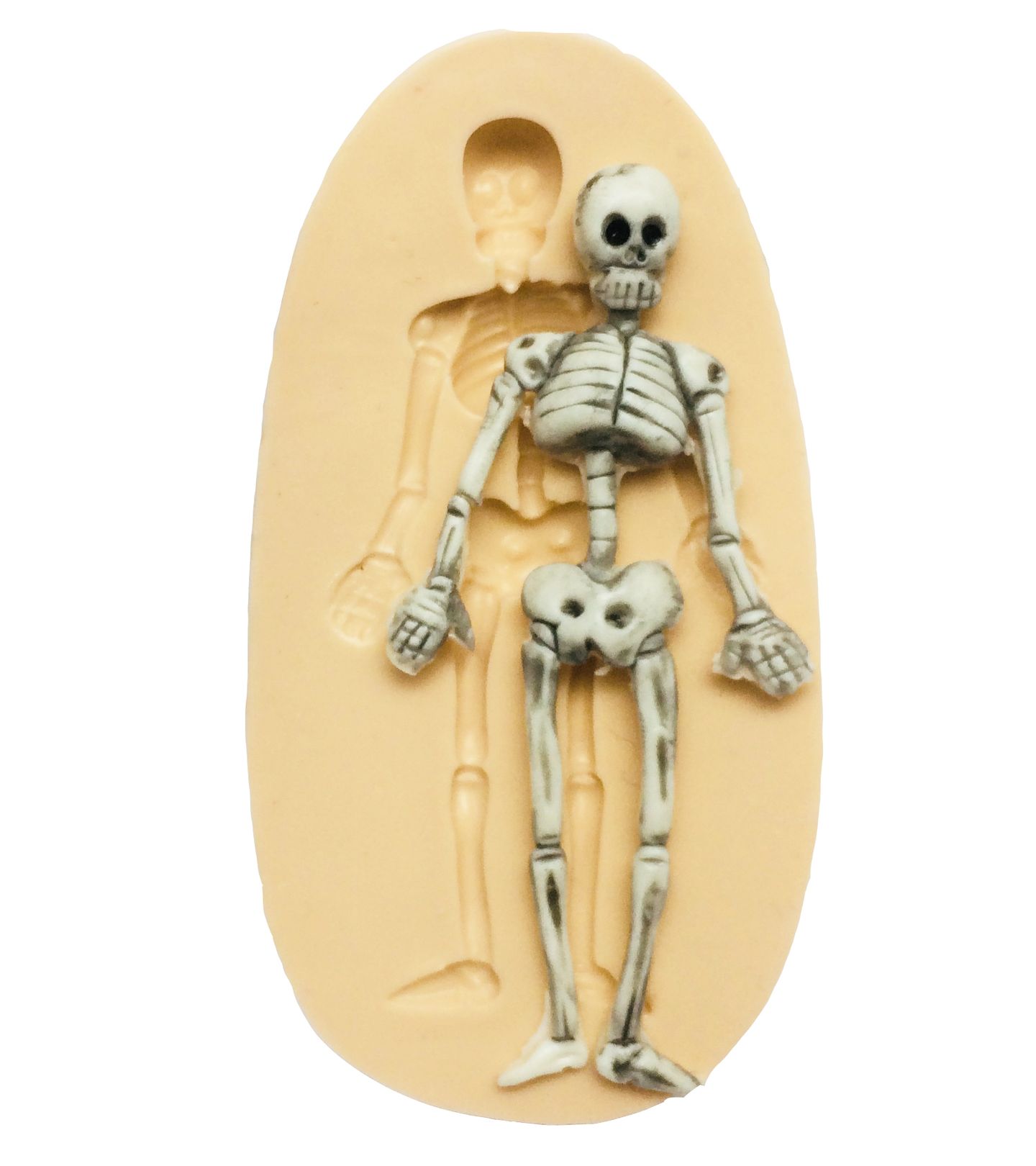 Molde de silicone - Halloween - Esqueleto Medio - P293