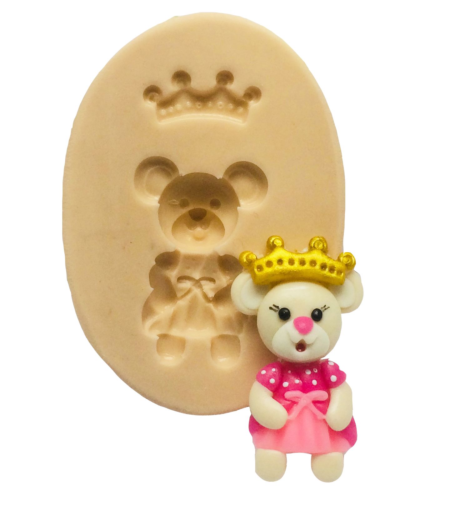 Ursa Princesa - Ursa - Pequeno - P373