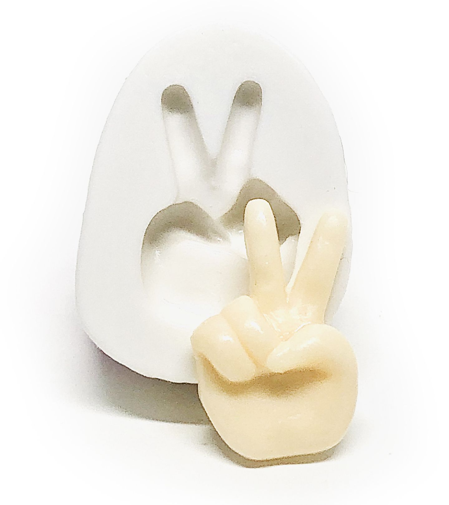 Alfabeto Libras - V - Pequeno - P1098