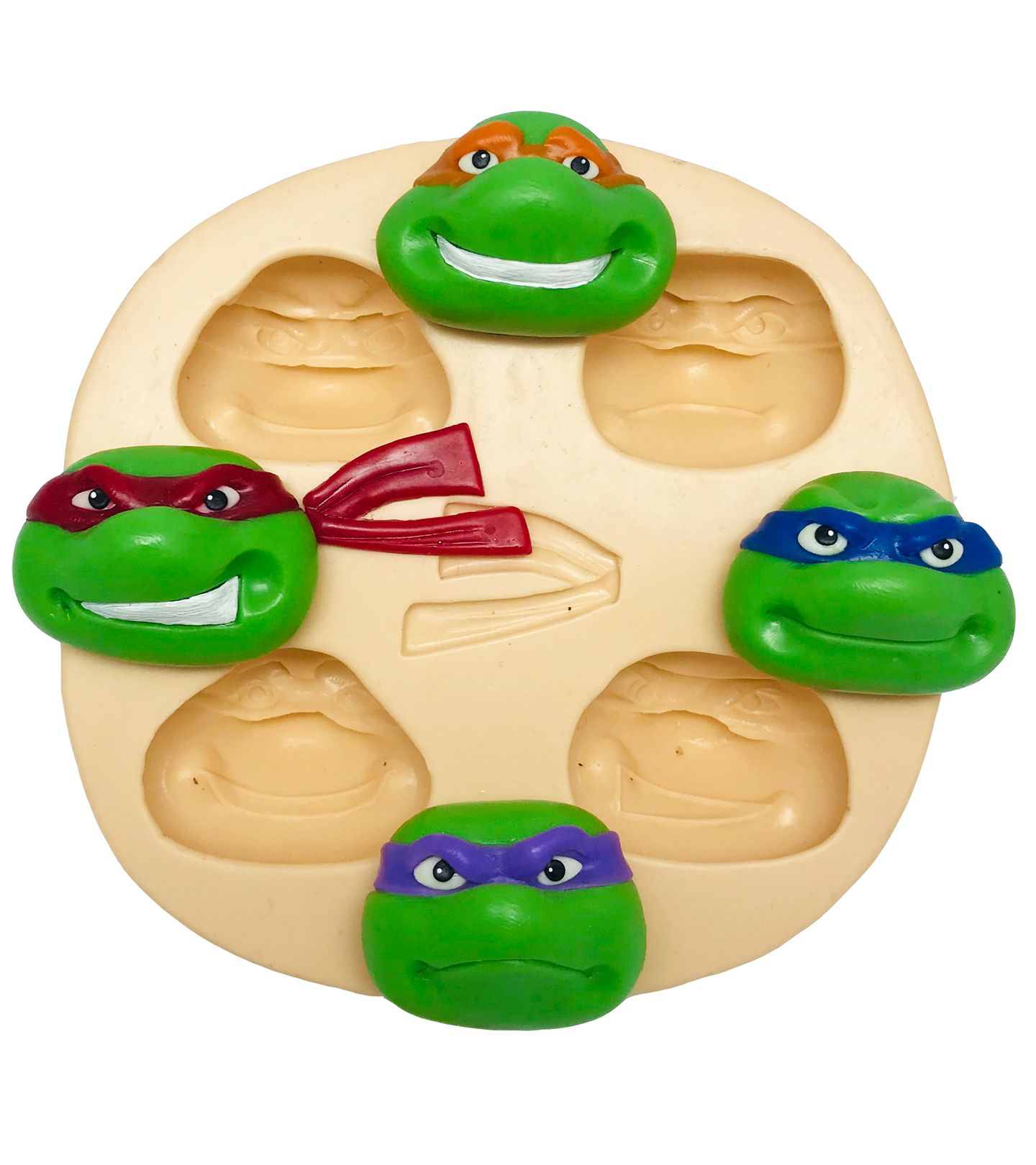 Tartarugas Ninjas - Rostos