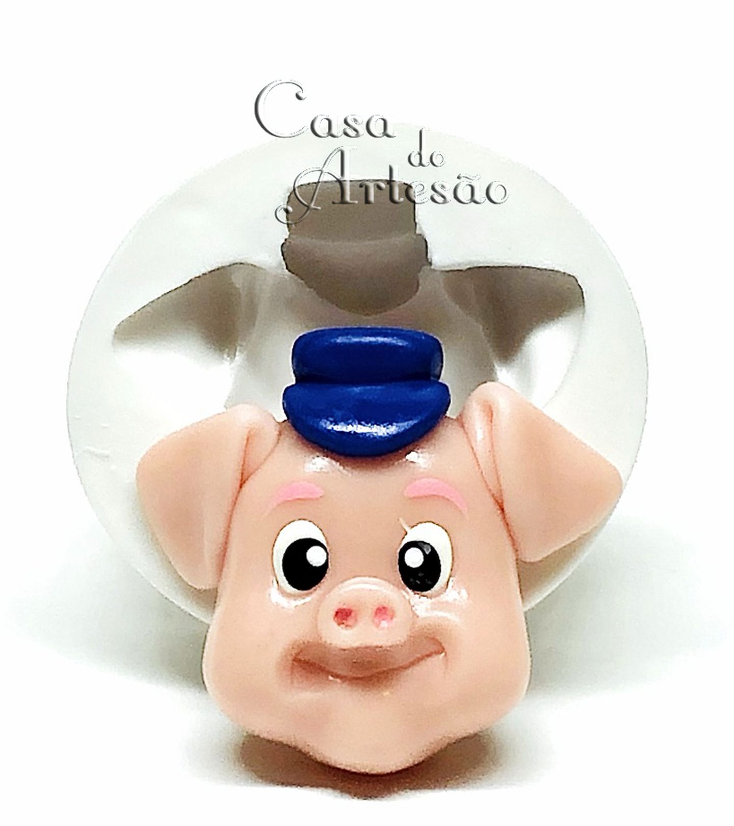 Os Tres Porquinhos - Rosto Pratico - Grande - P946