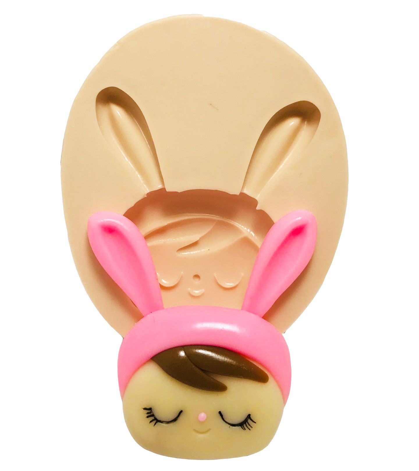 Me too Doll - Rosto Angela Coelha Cinza - Grande - P433