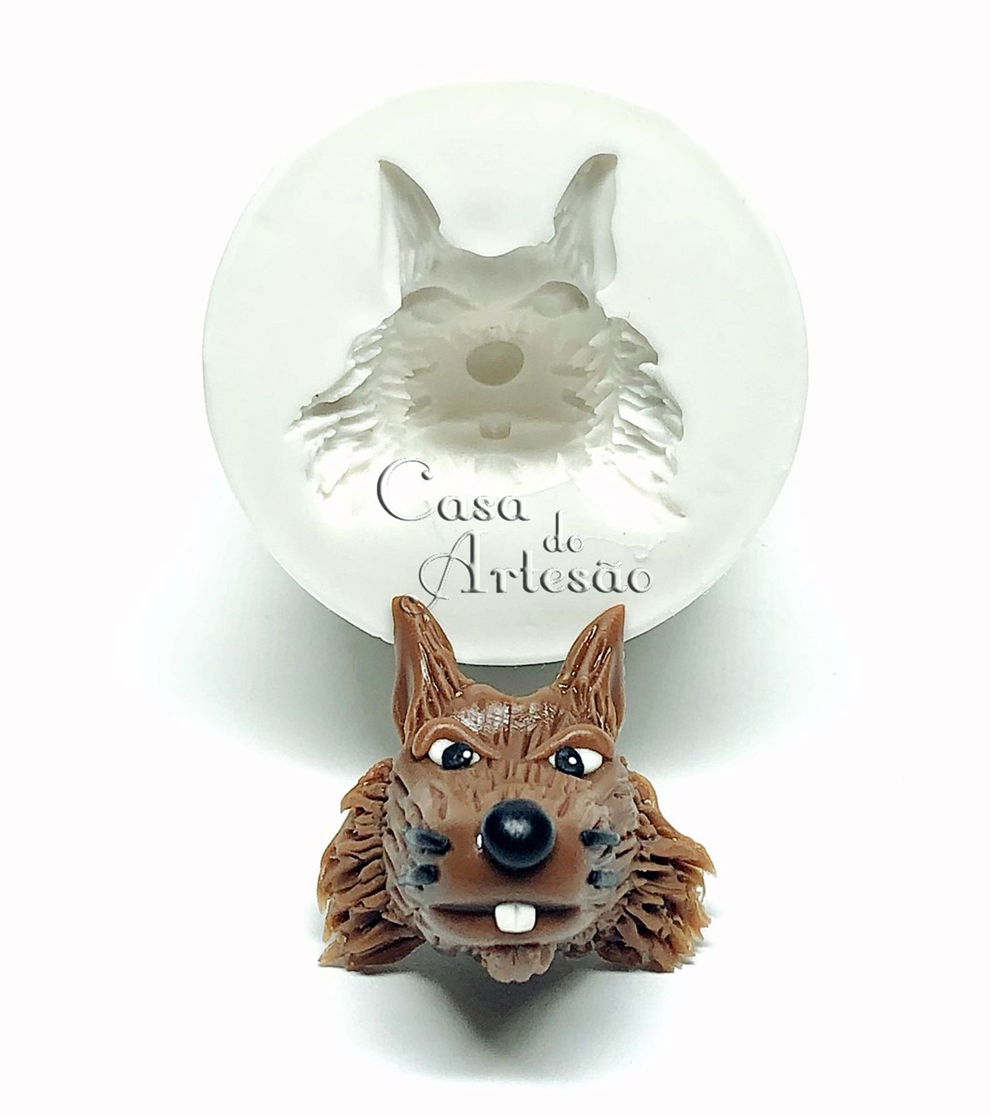 Tartarugas Ninjas - Rosto Mestre Splinter - Medio