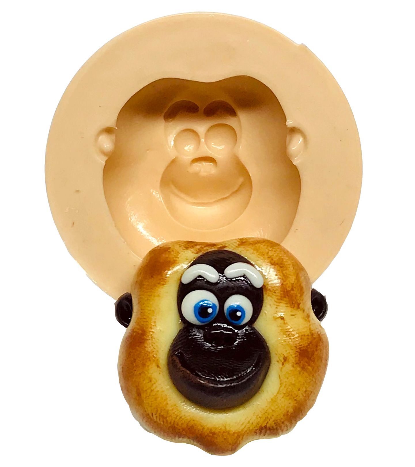 Kung Fu Panda - Rosto Mestre Monkey - Medio - P601