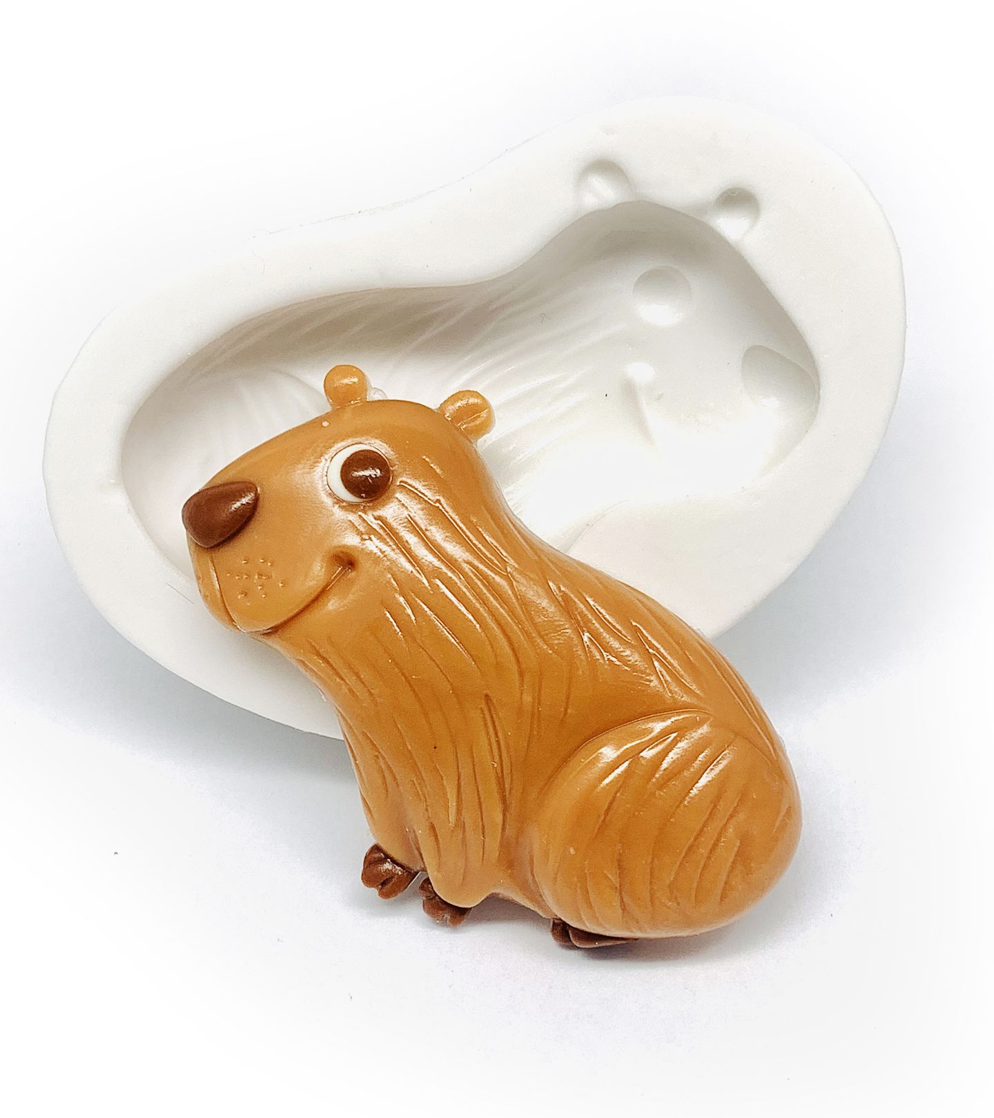 Molde de silicone - Capivara - Media - P1177