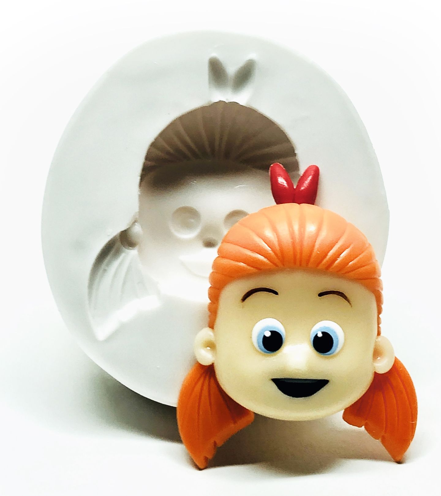 Os Aventureiros - Rosto Aventureira Laranja - Grande - P997