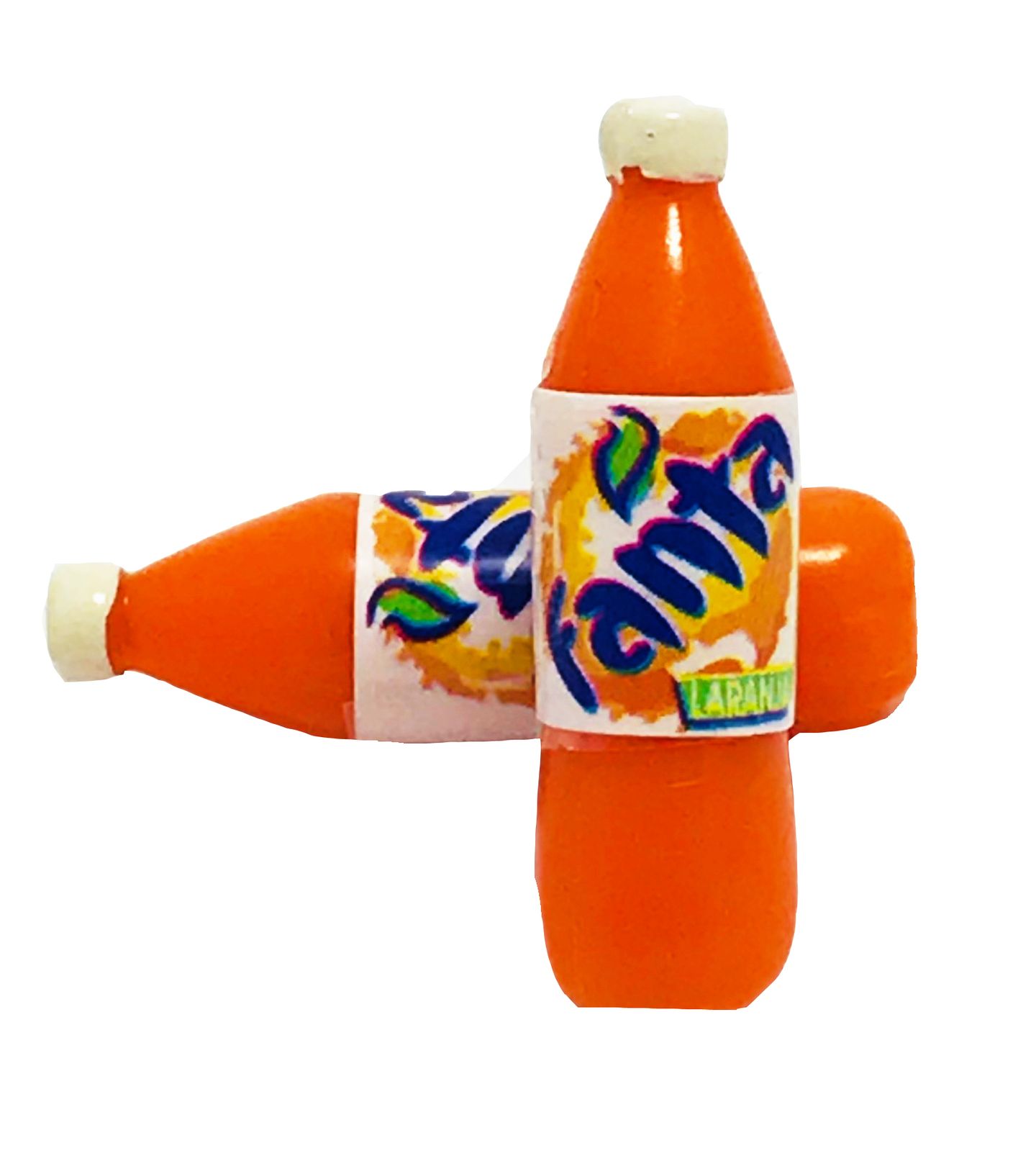 Miniaturas - Garrafa - Refrig. Fanta Laranja  - Emb c/ 05