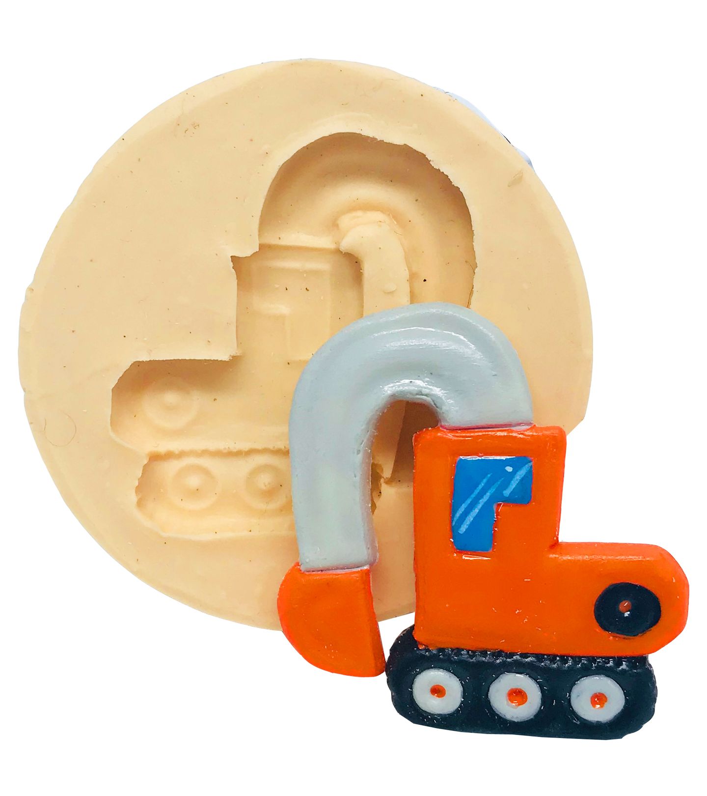 Meios de Transporte - Retroescavadeira - Pequena - P470