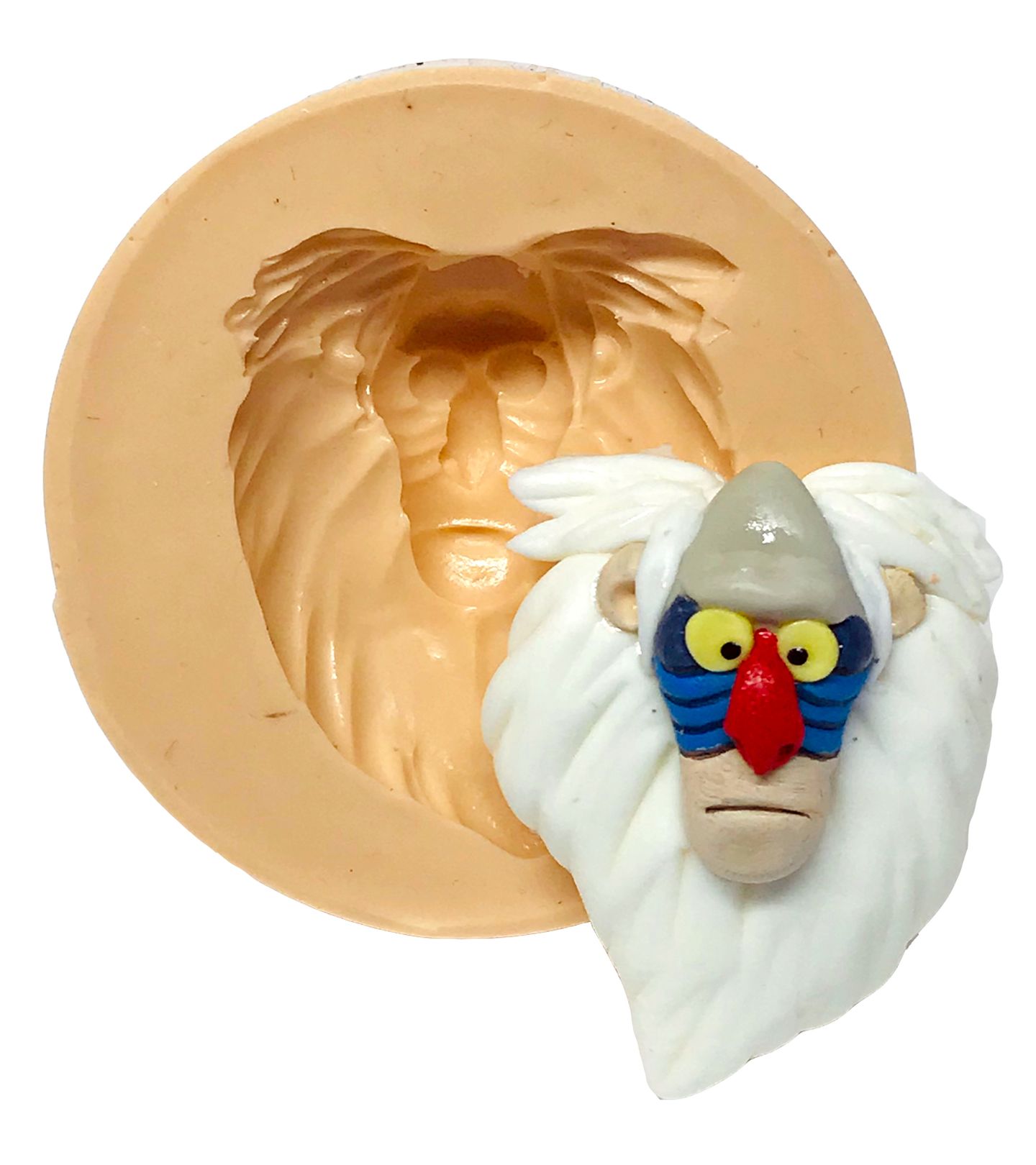 Rei Leão - Rosto Rafiki - Medio - P639