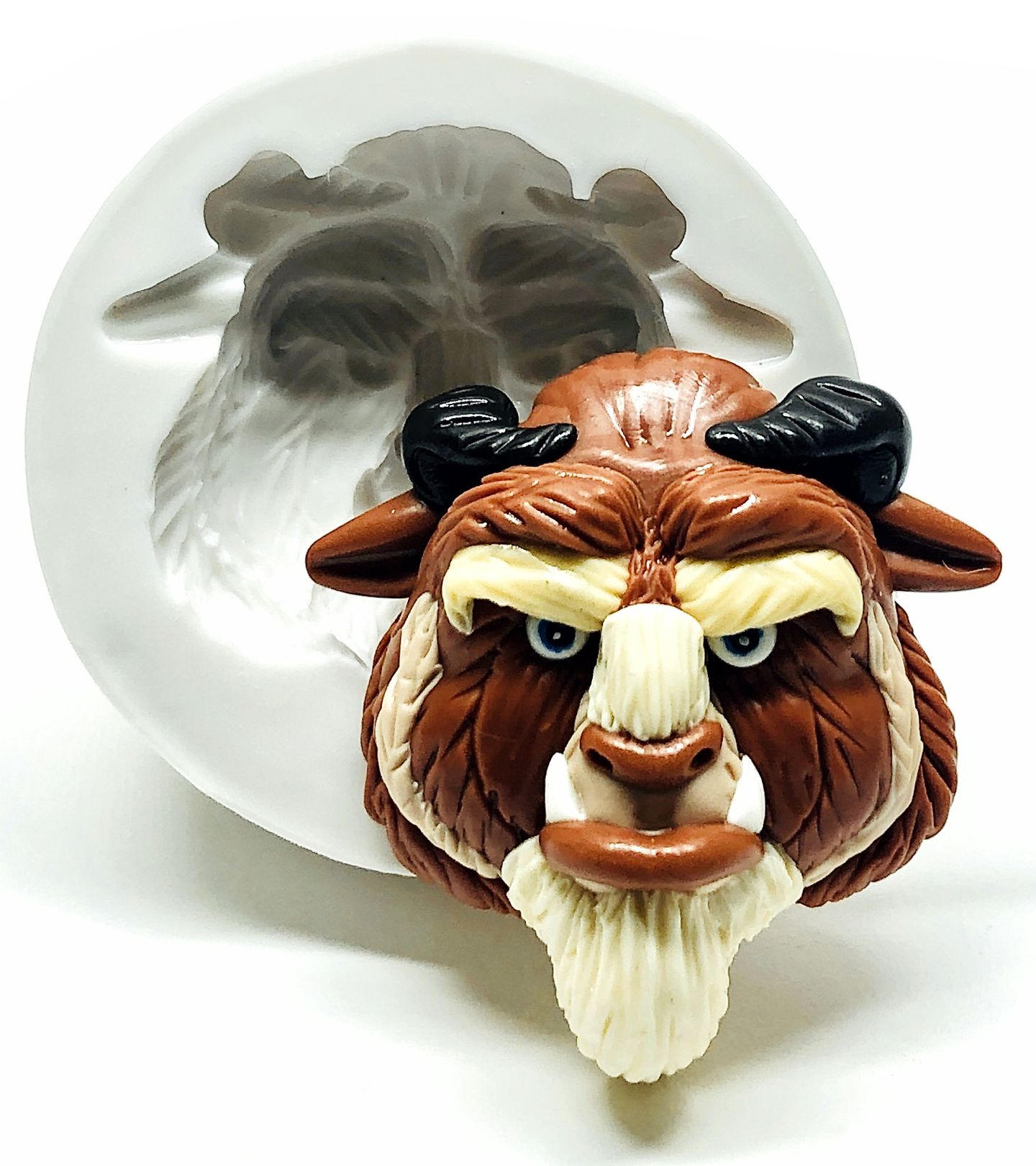 A Bela e a Fera - Rosto Fera - Grande - P986