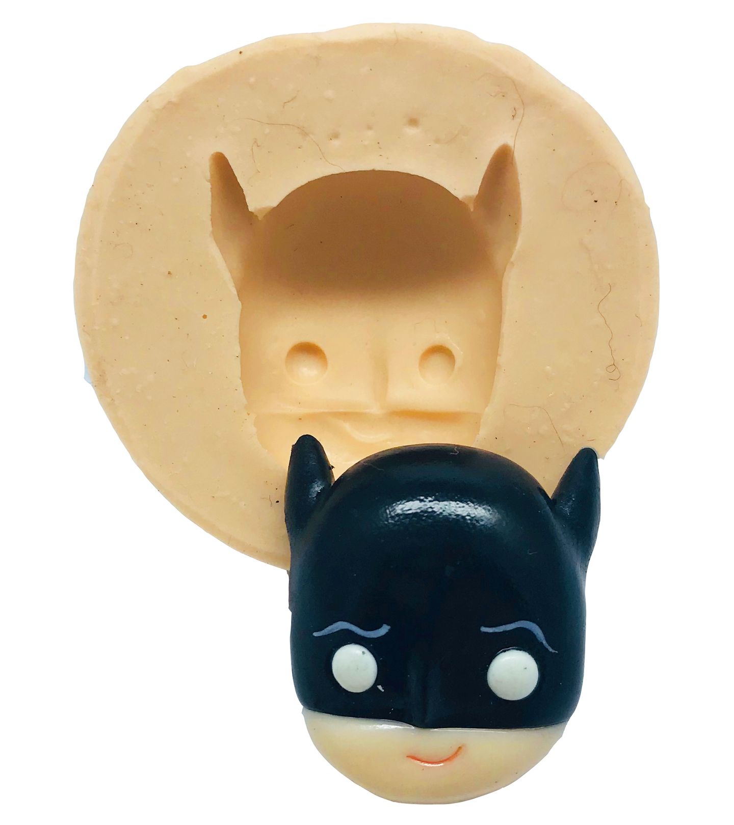 Liga da Justiça - Fofinhos - Rosto Batman - Medio - P495