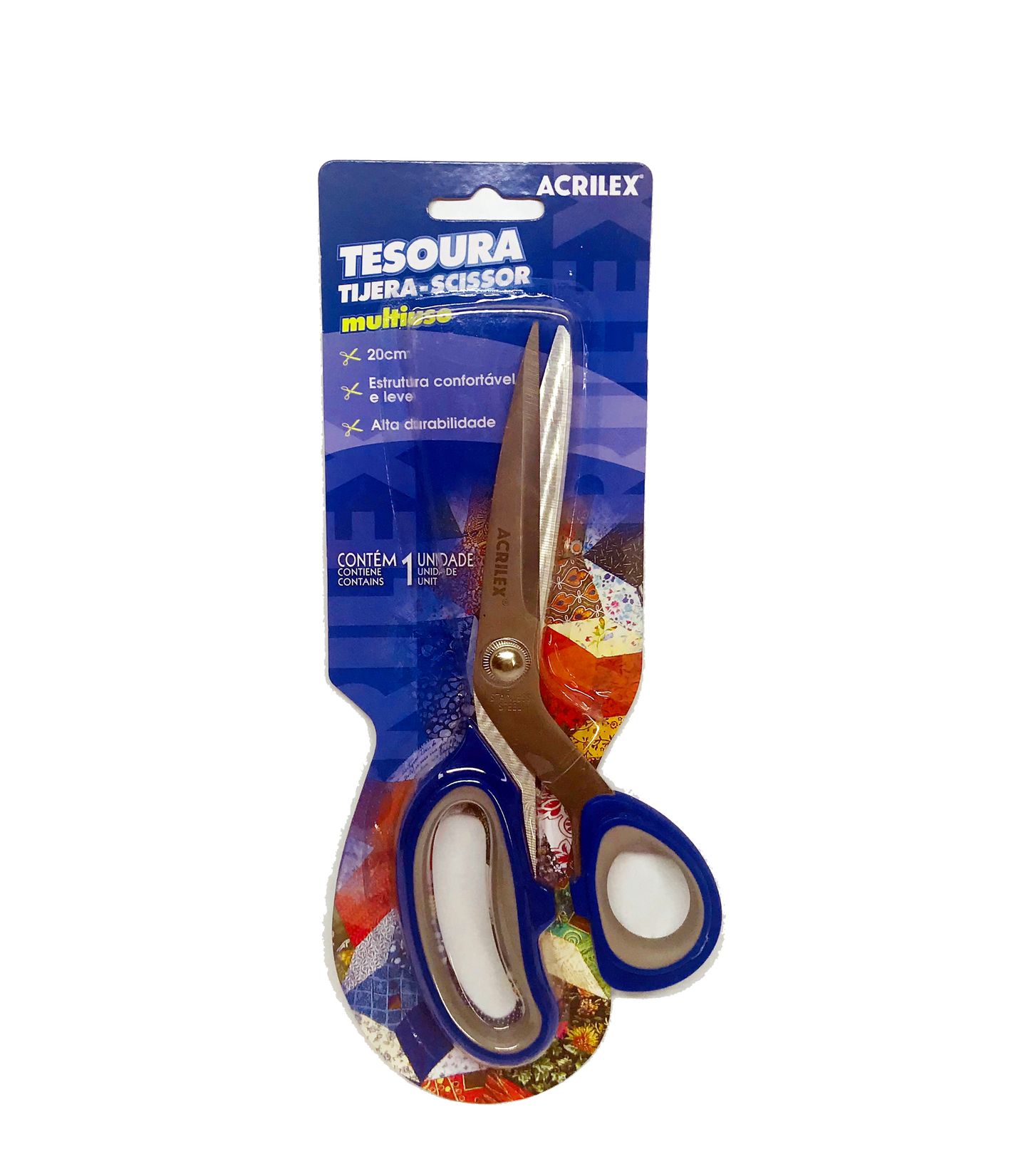 Tesoura Acrilex - 20 cm - Cod.22520