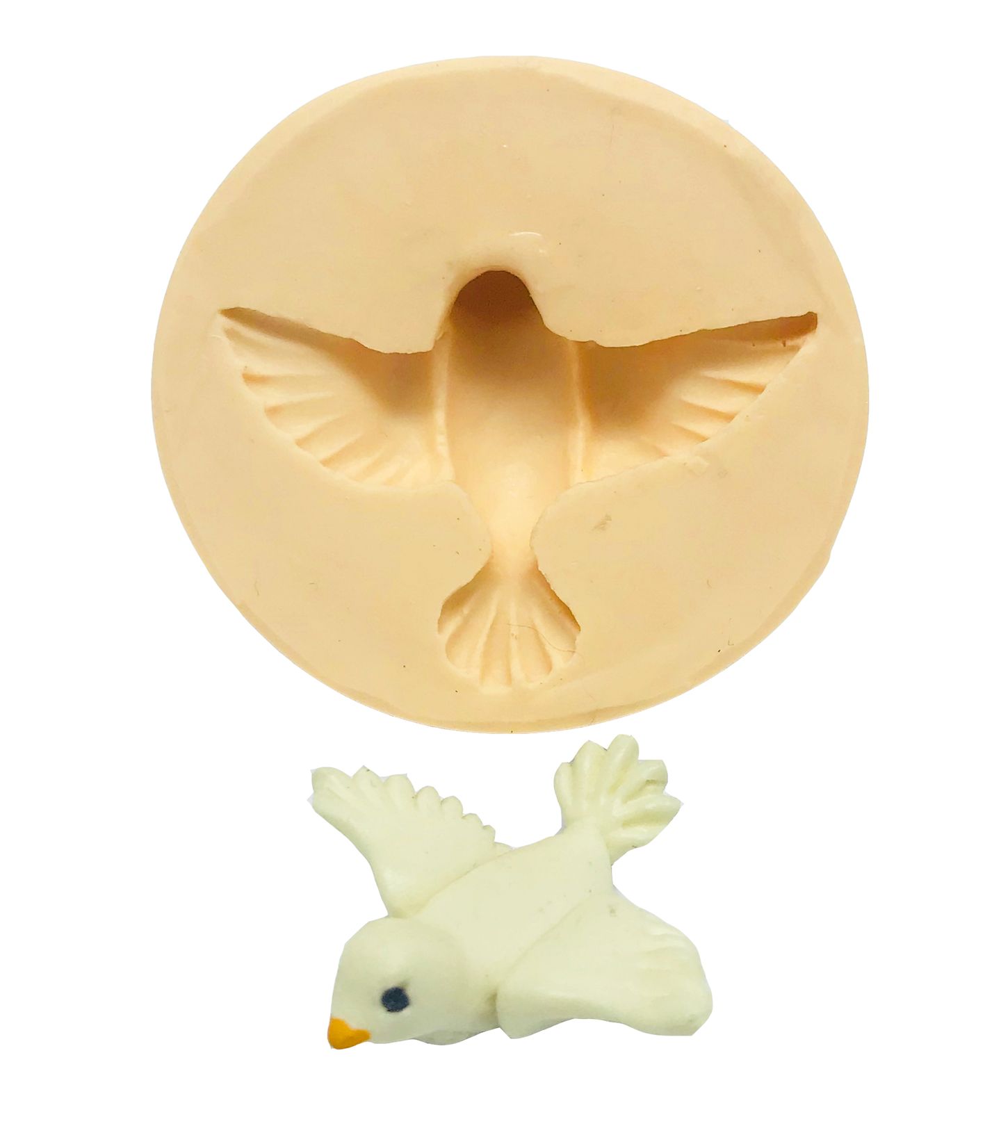 Pombo com Asas Abertas