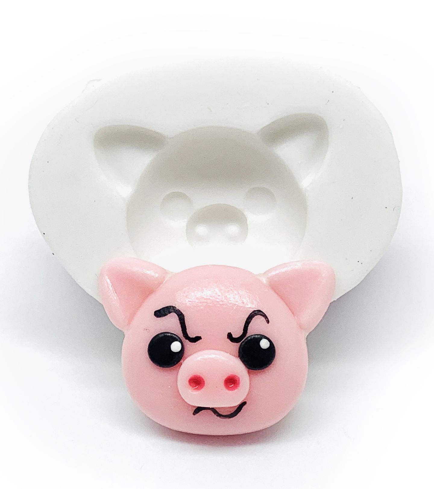 Palhaço Plim Plim - Rosto Hoggie - Pequeno - P1217