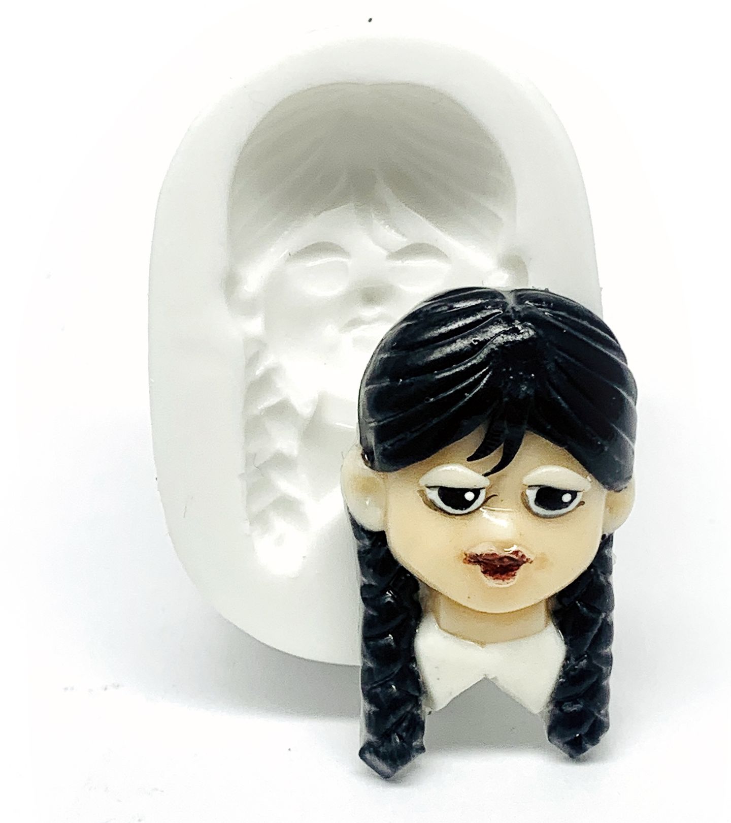 Wandinha - Rosto - Pequeno - P1179