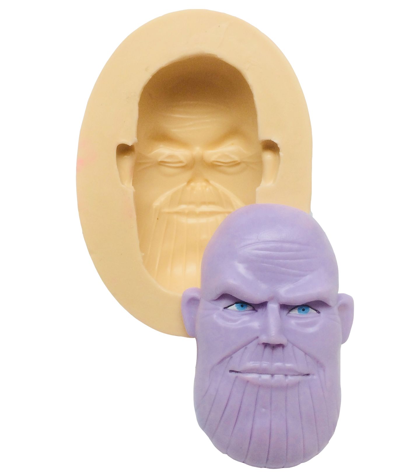 Os Vingadores - Rosto Thanos - Grande - P395