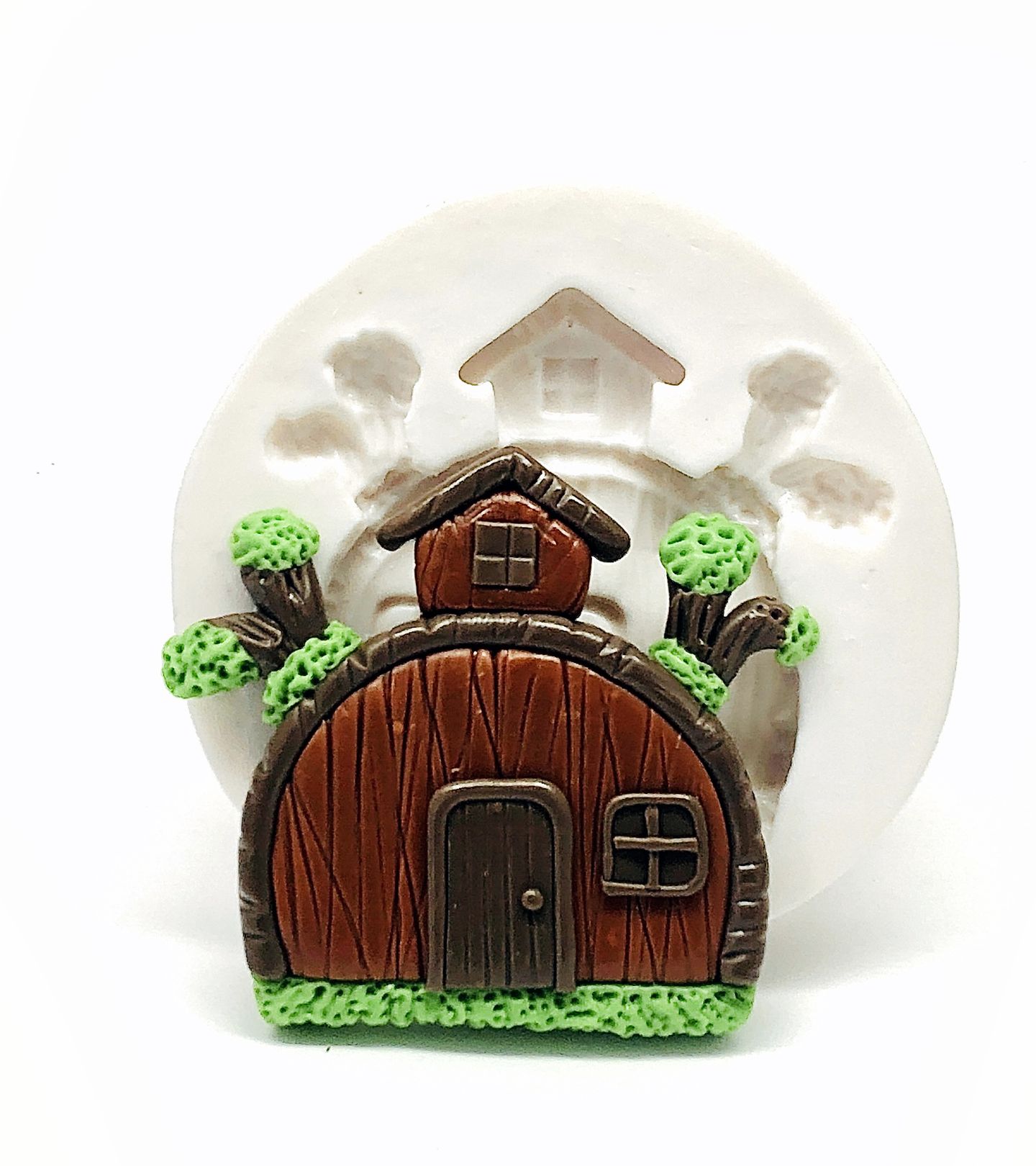 Molde de silicone - Masha e o Urso - Casa do Urso Grande - P246