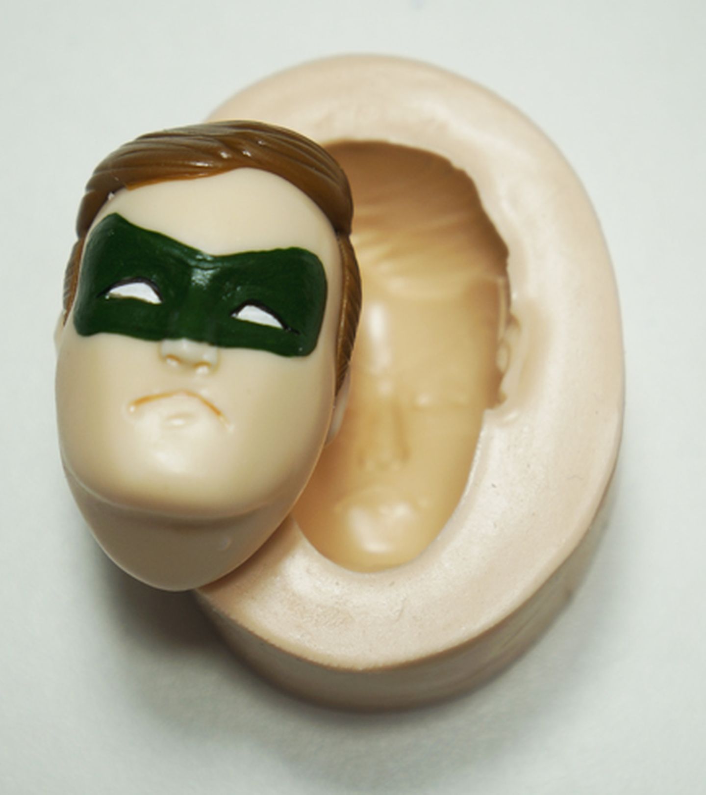 Liga da Justiça - Rosto Lanterna Verde - Grande - P395