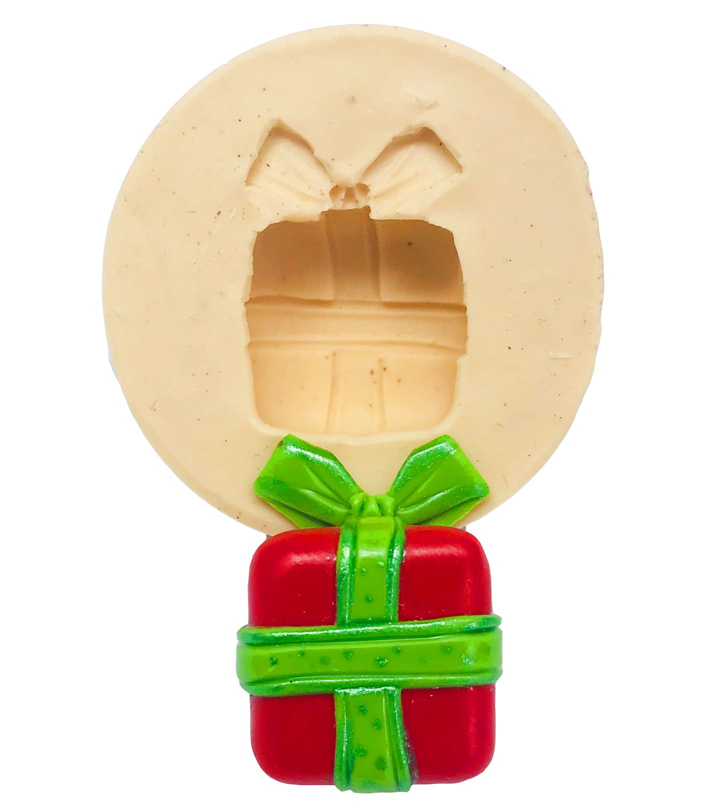 Molde de silicone - Presente Natal - Pequeno - P466