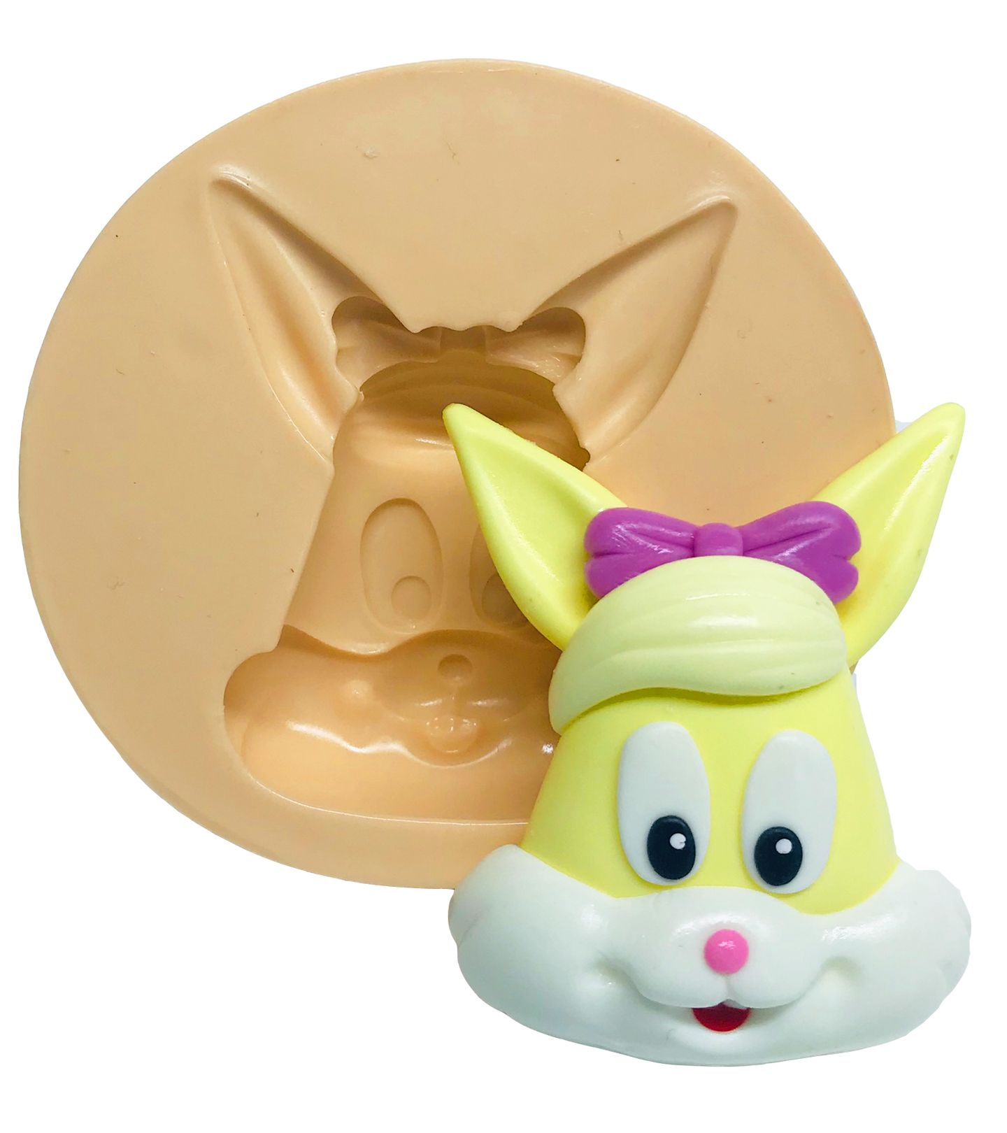 Looney Tunes Baby - Rosto Lola Bunny - Grande - P596