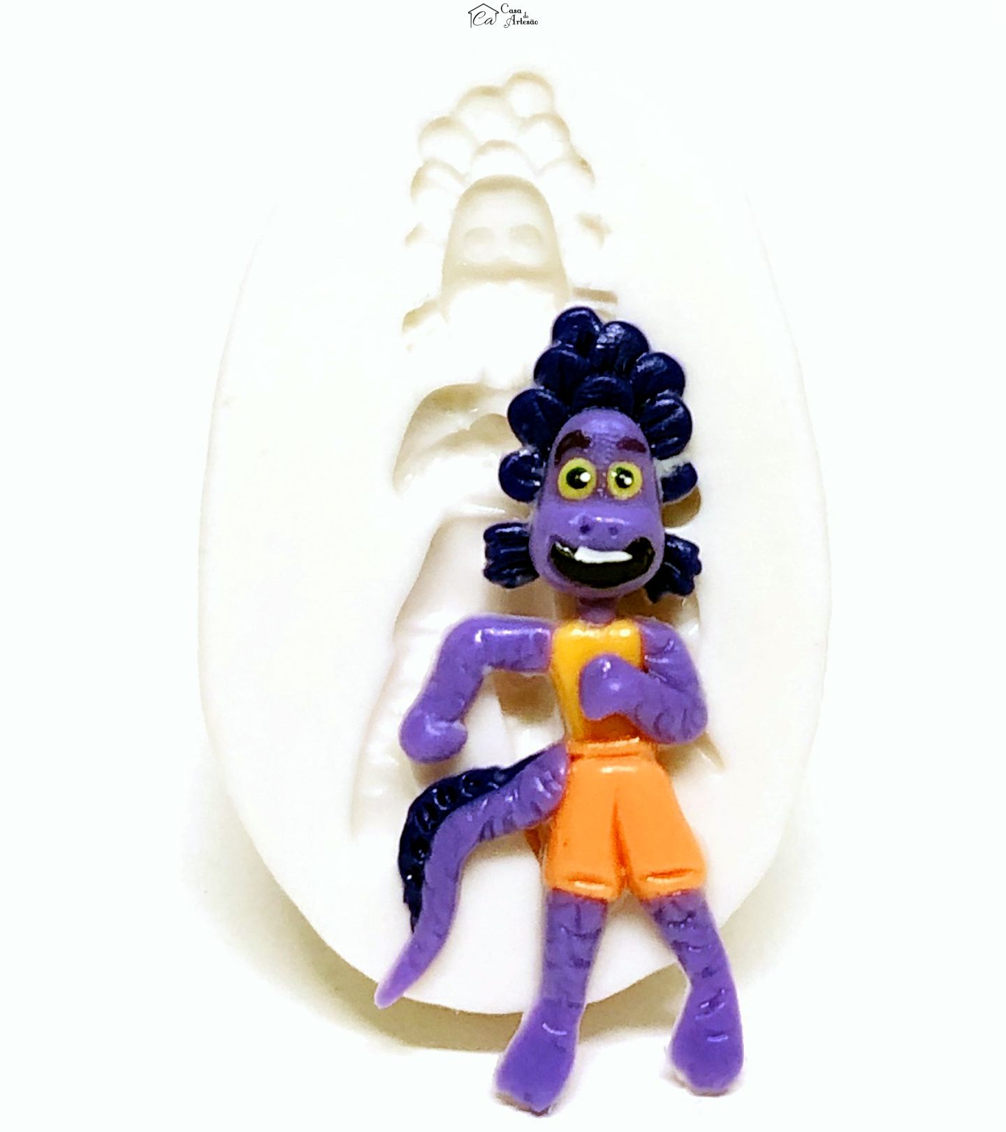 Molde de silicone - Luca - Alberto Monstro - Pequeno - P1092