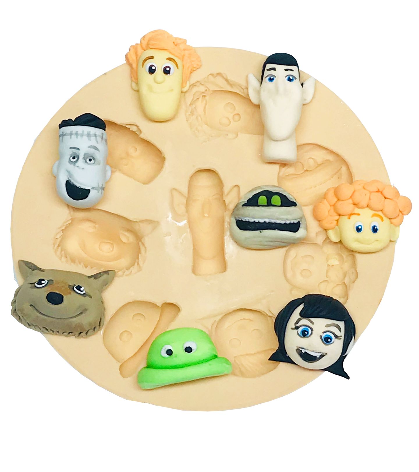 Hotel Transilvania - Rosto Personagens - Pequeno - P555