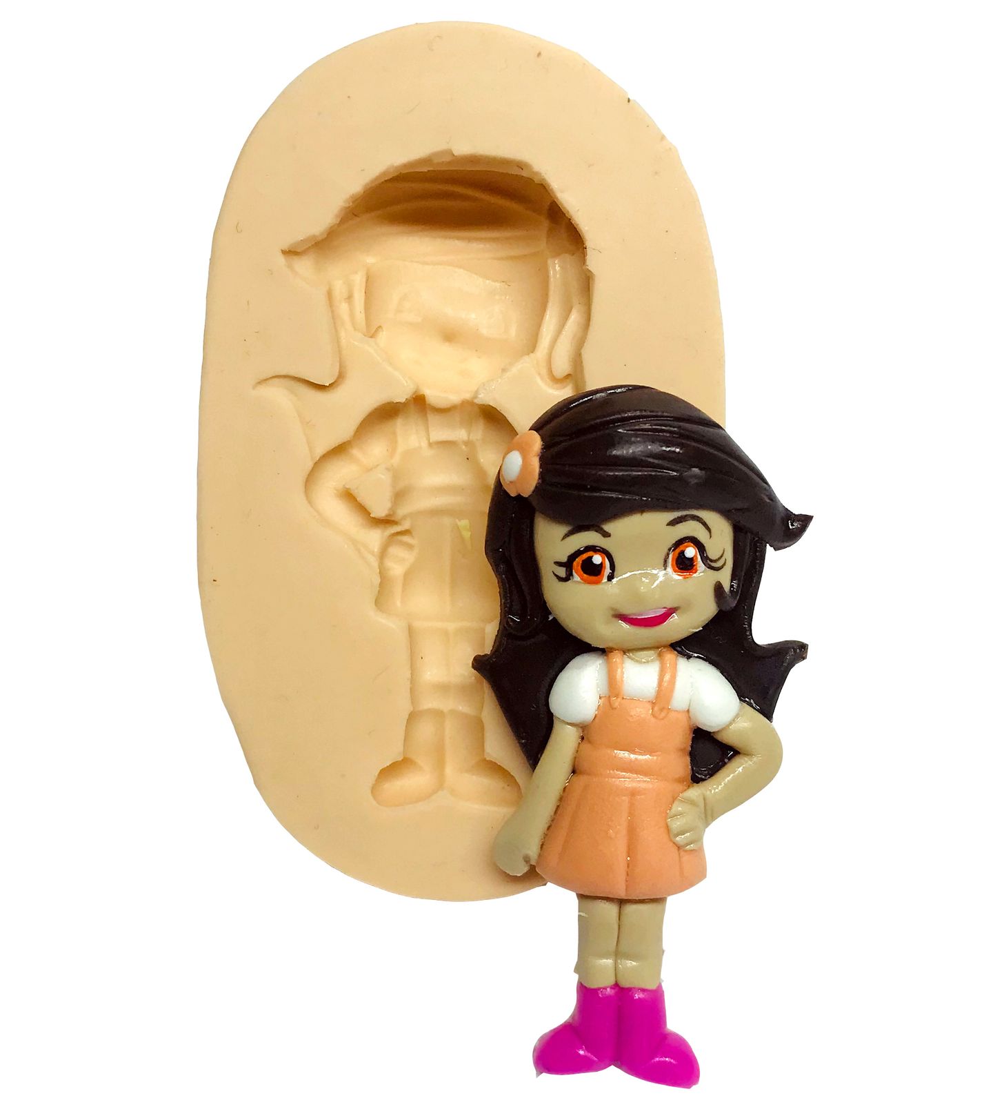 Moranguinho - Laranjinha - Boneca Media - P513