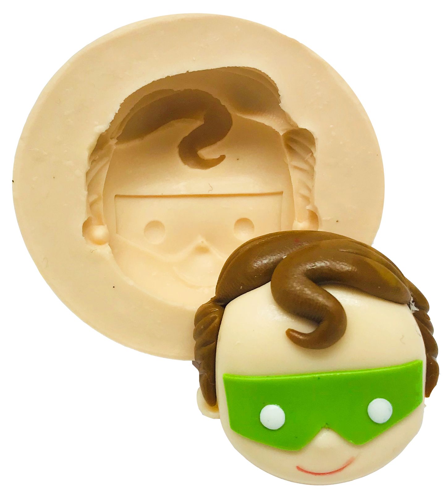 Liga da Justiça - Rosto Lanterna Verde Baby - Grande - P502