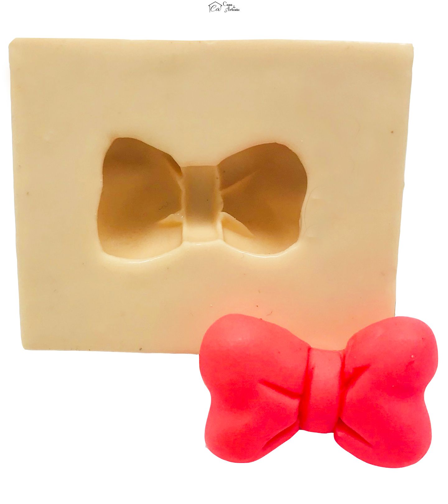 Molde de silicone - Laço Nº 02 Md - P80