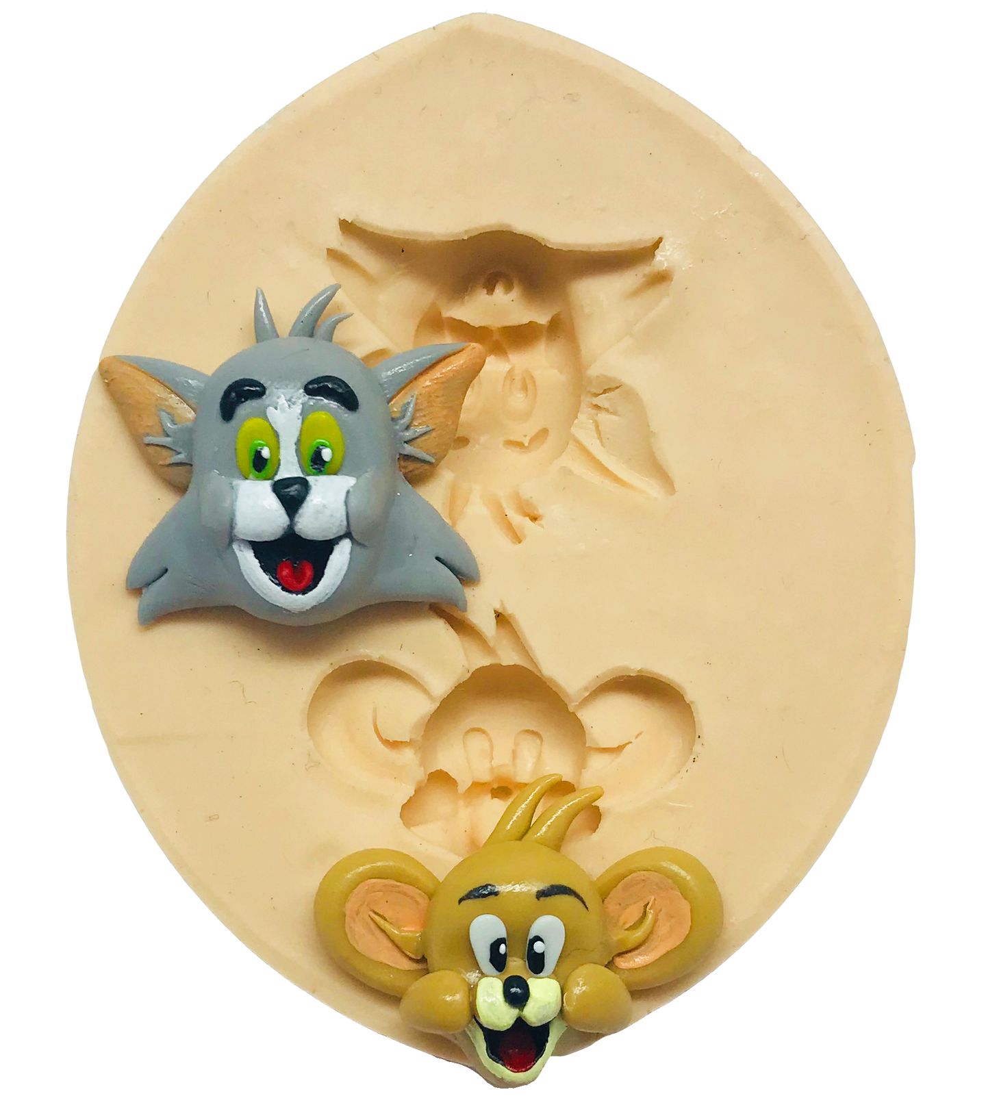 Tom e Jerry - Rosto Tom, Jerry - Pequeno - P491