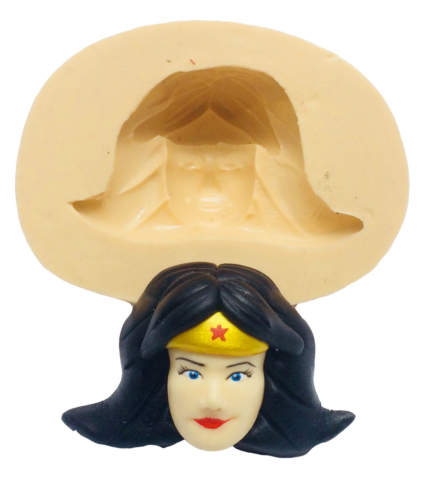 Rosto Mulher Maravilha