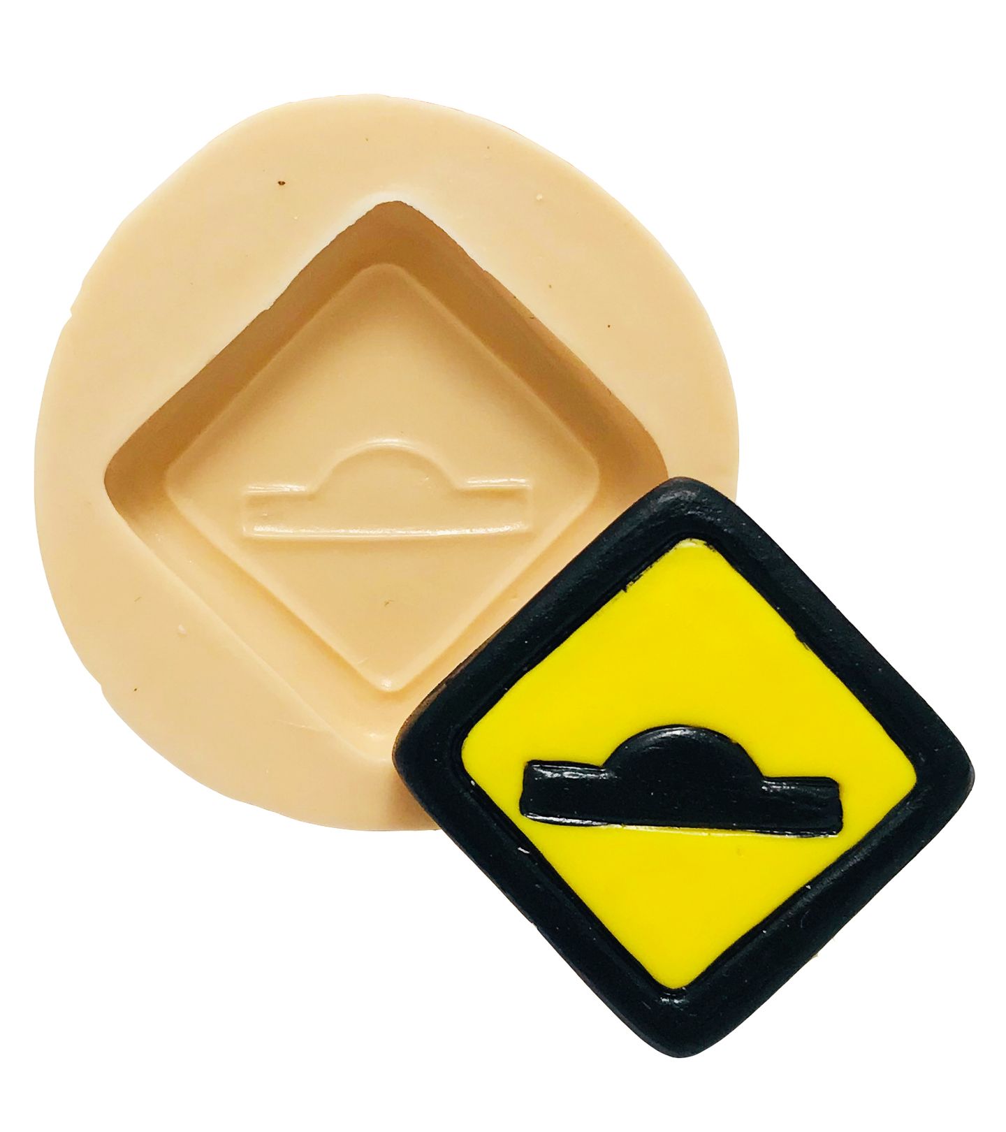 Placa Sinalização - Lombada - Pequena - P439