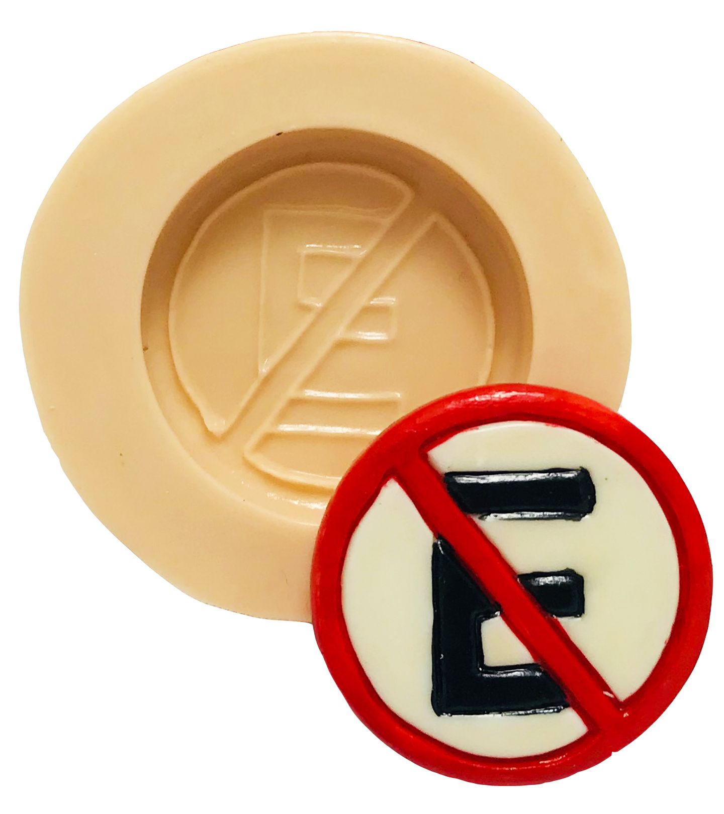 Placa Sinalização - Não Estacione - Pequena - P440