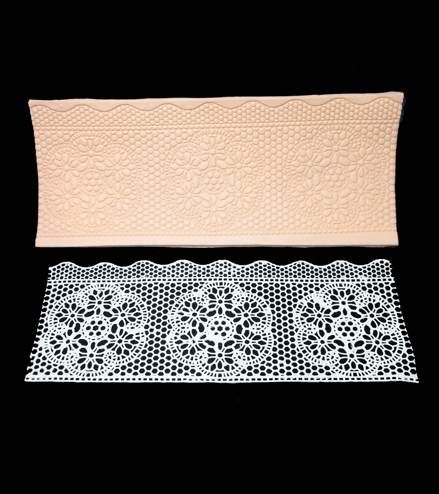 Molde de silicone - Renda Para Bolo - Mod.06