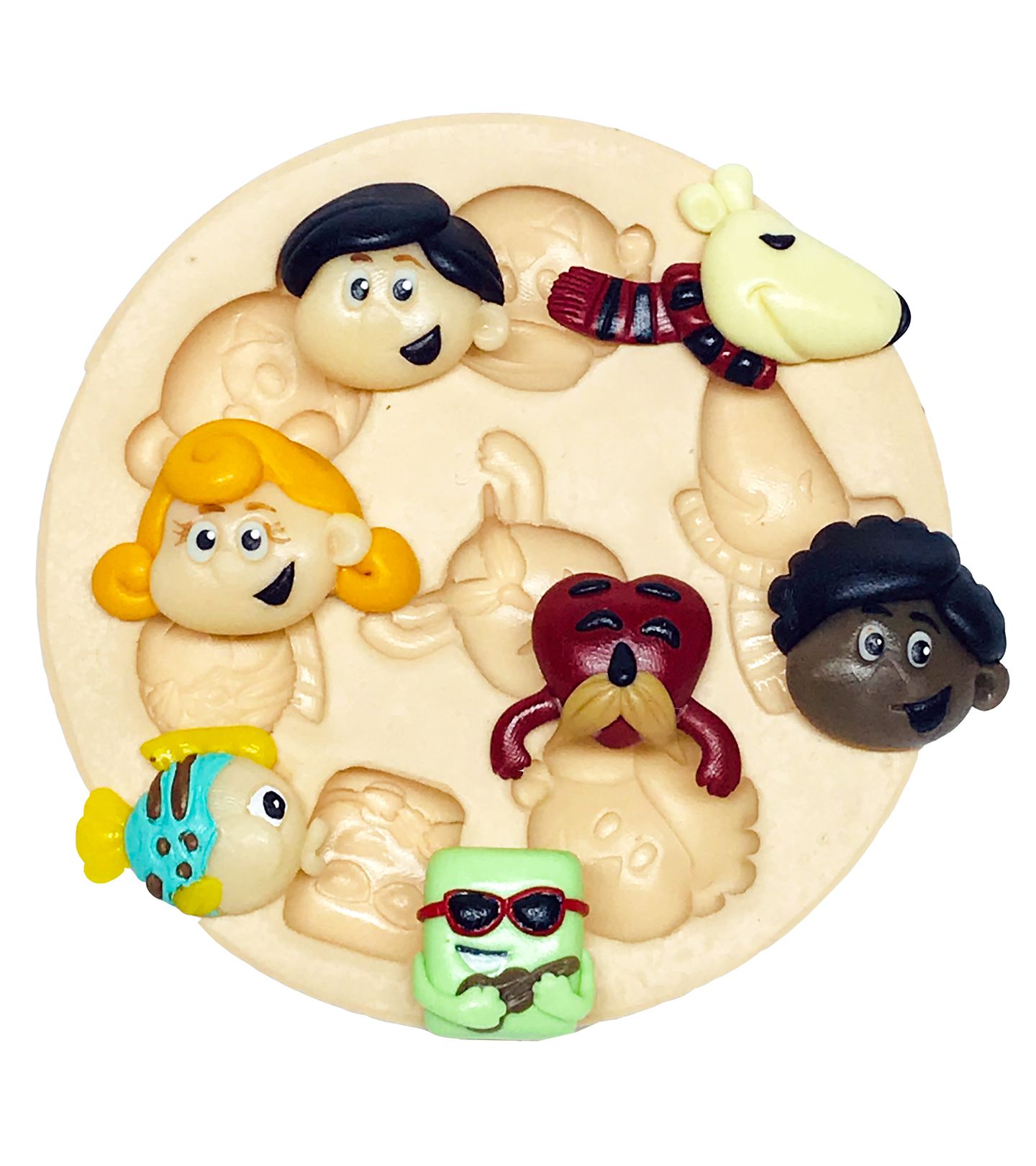 Tres Palavrinhas - Rosto Turma - Pequeno - P567