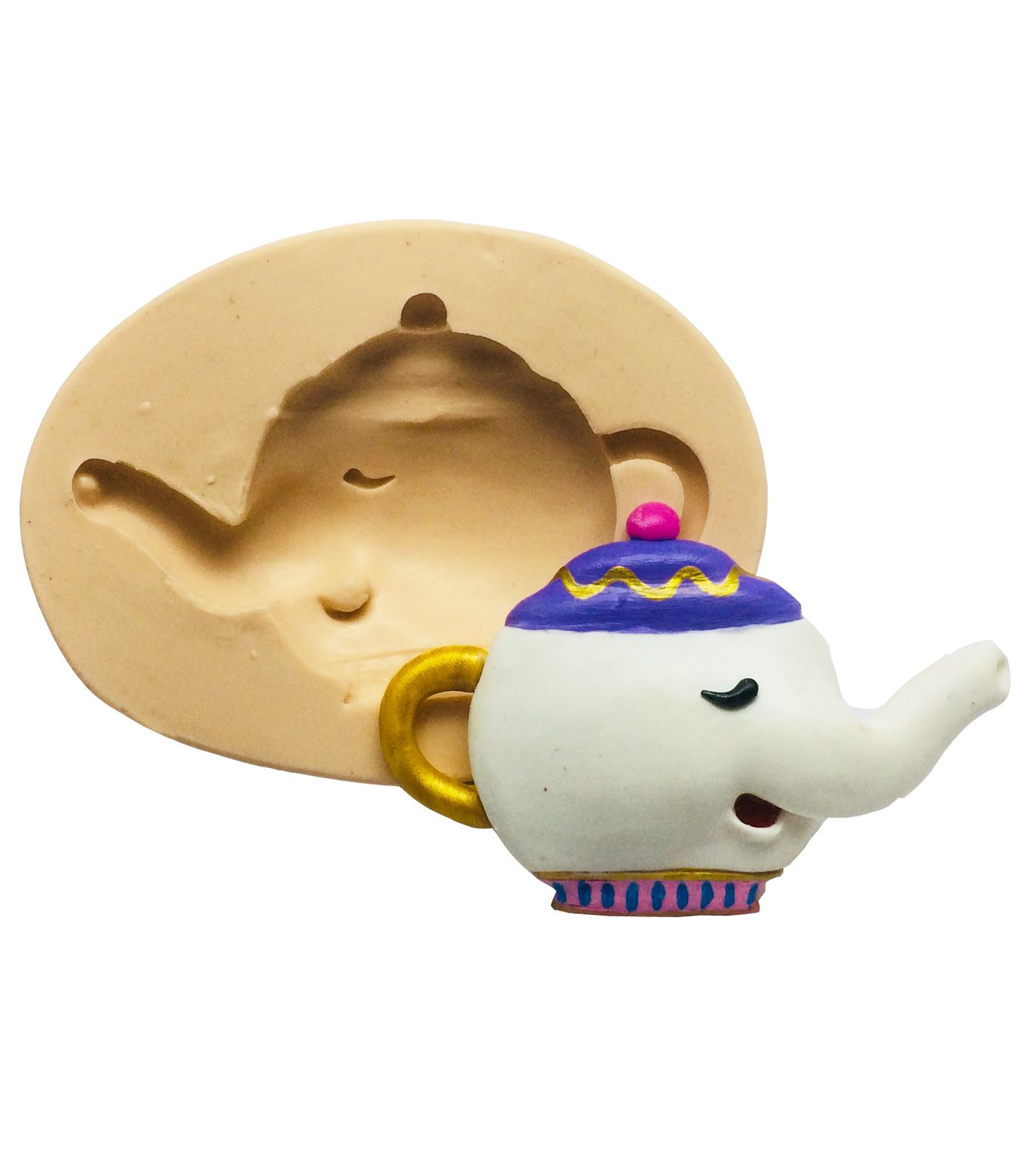 A Bela e a Fera - Bule Extra Grande - P333