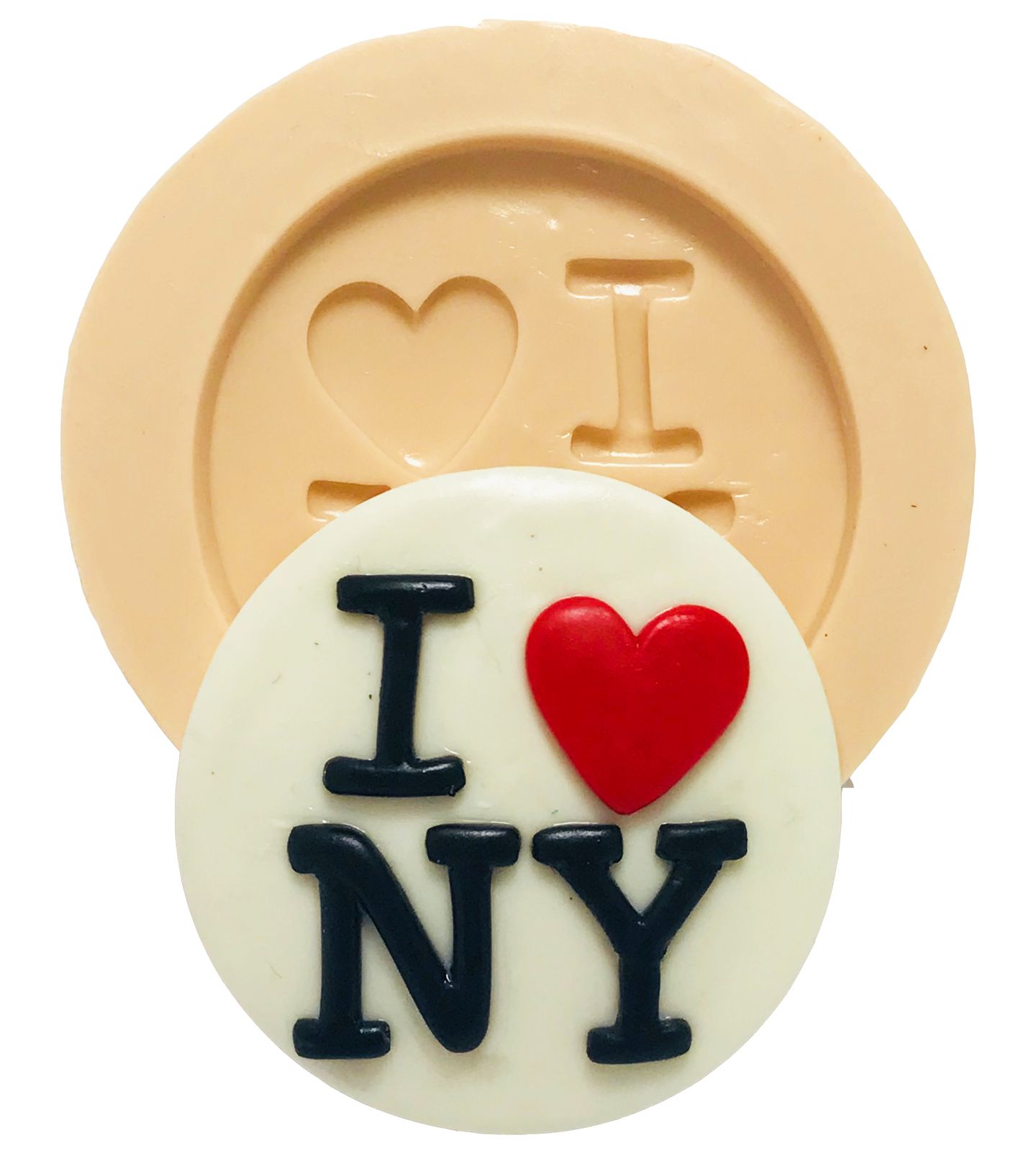 Placa - I Love New York - Grande - P415