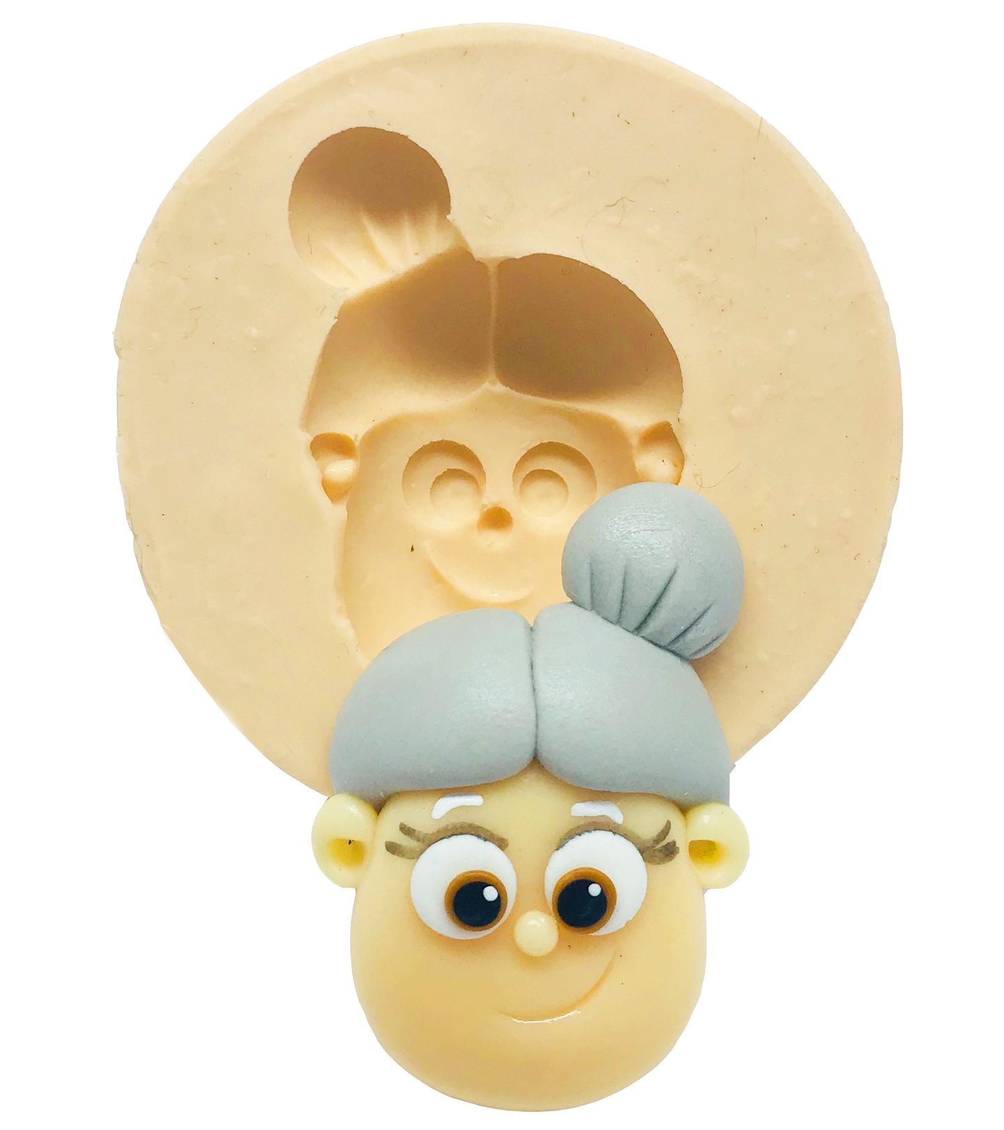 Sitio do Pica Pau Amarelo - Rosto Dona Benta - Medio - P480